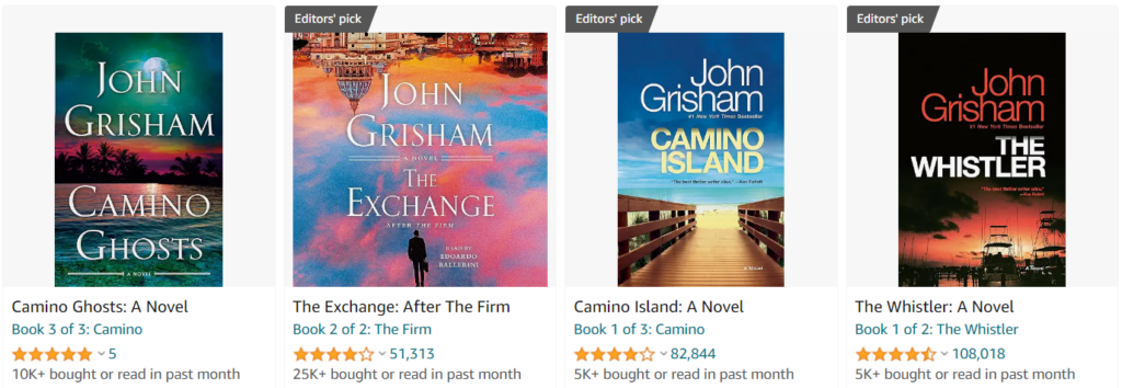 John Grisham Books In Order