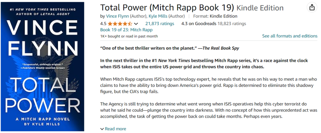 Total Power (Mitch Rapp Book 19)